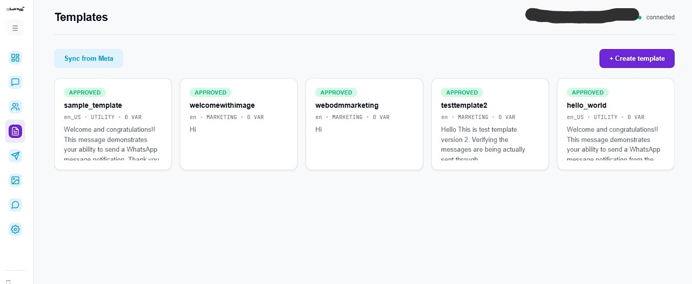 Chatore — Templates